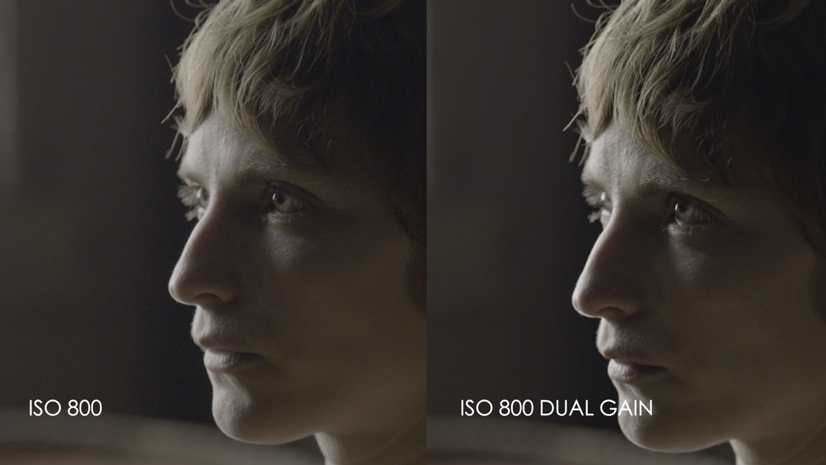 ISO 800 contra ISO 800 con Dual Gain: mira las sombras