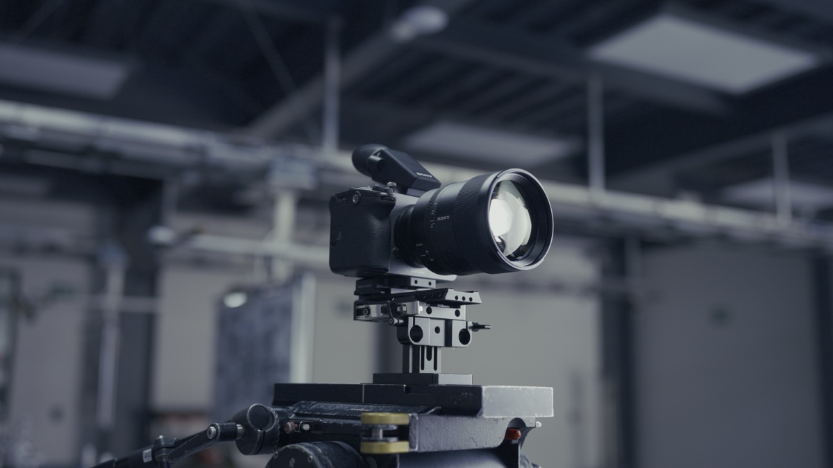 Sony FX5 con óptica G Master en el laboratorio